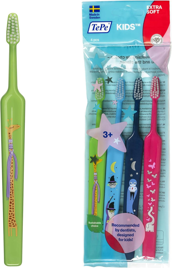 Select Compact Toothbrush, Kids Soft, 1Pc, Kids Toothbrush, Soft Bristle Toothbrush for Gentle and Efficient Plaque Removal