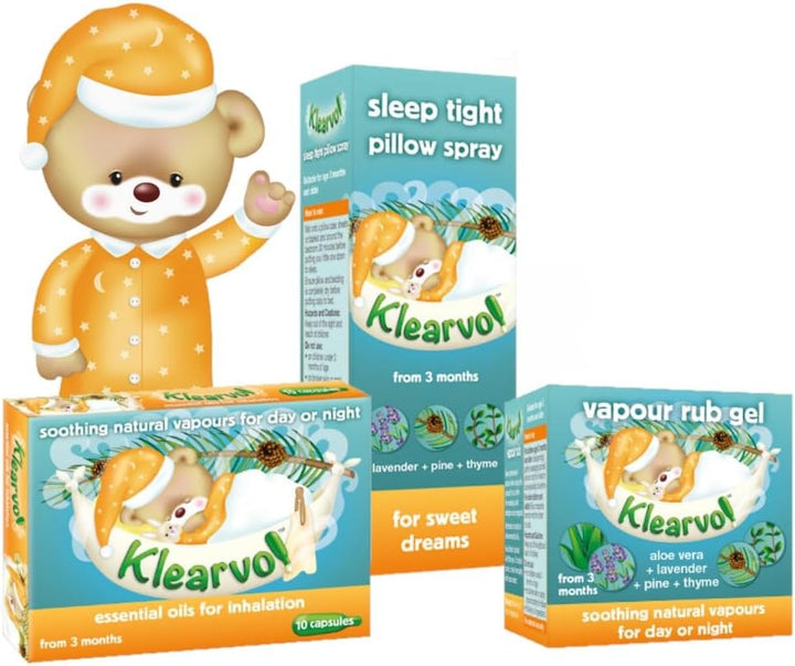 Sleep Tight Pillow Spray 50 Ml (Pack of 1) – Natural Essential Oil Blend with Lavender, Pine and Thyme for Calming Bedtime Routines for Children of 3+ Months