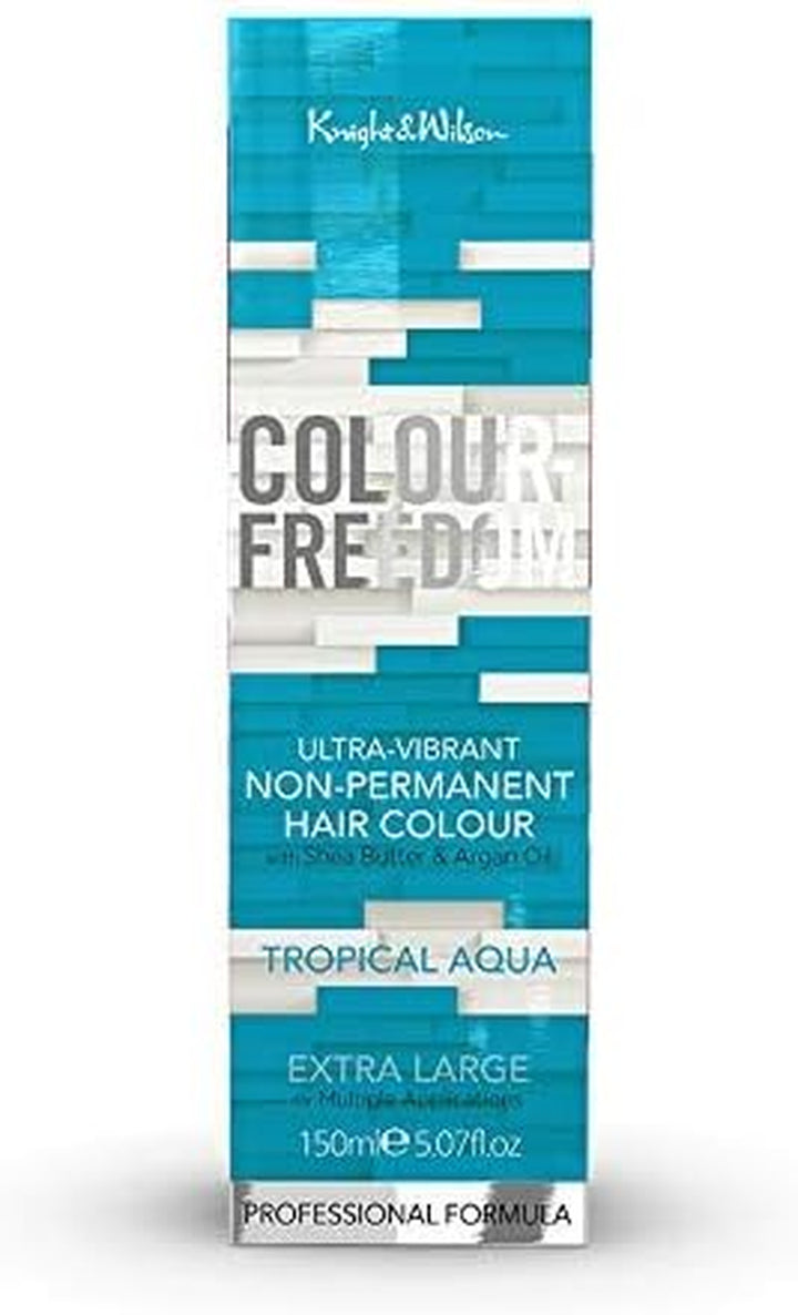 Colour-Freedom 150Ml Mystic Purple Semi-Permanent Hair Colour - Ultra-Vibrant Vegan Friendly Colour Mask with Shine Booster Complex - Ammonia Free Colour Lasts up to 6-10 Washes