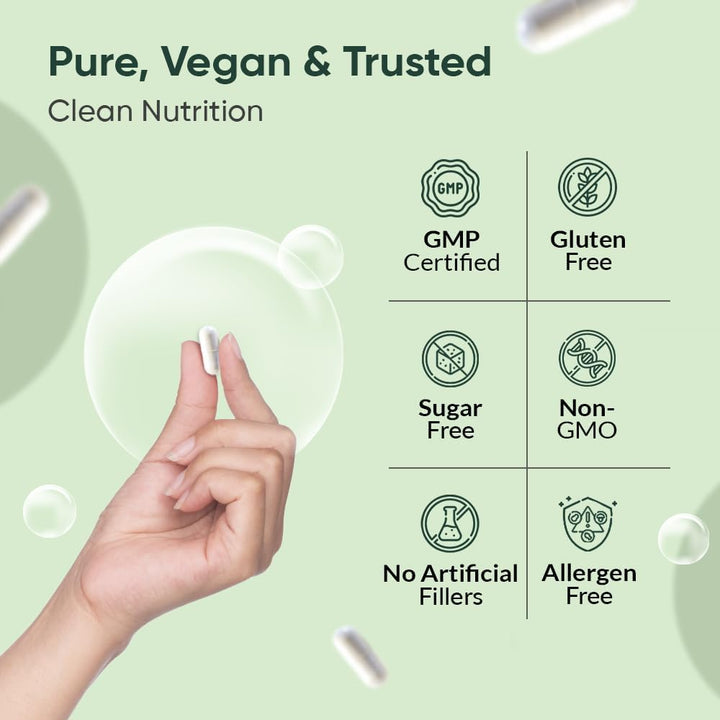 Grape Seed Extract Capsules 400 Mg– 95% OPC Polyphenols – (4 Months Supply) - Premium Antioxidant Support – Vegan, Non-Gmo, Gluten-Free – GMP Certified – 120 Capsules