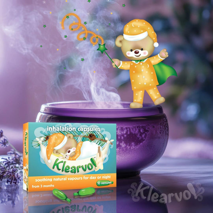 vol Essential Oils Inhalation Capsules 10 Capsules (Pack of 1) – Natural Vapour Blend for Clear Breathing and Comfort – Eucalyptus, Pine & Menthol Oils - Suitable for Children of 3+ Months