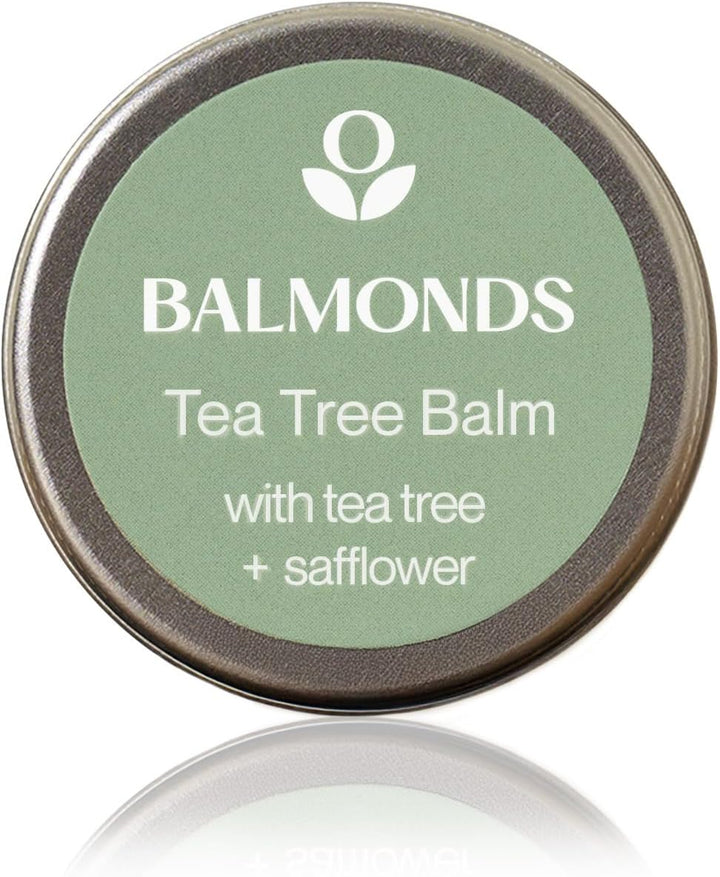 Tea Tree Balm 15Ml for Natural Healing - Skin Healing for Cold Sores, Fungal Conditions, Acne, and Insect Bites