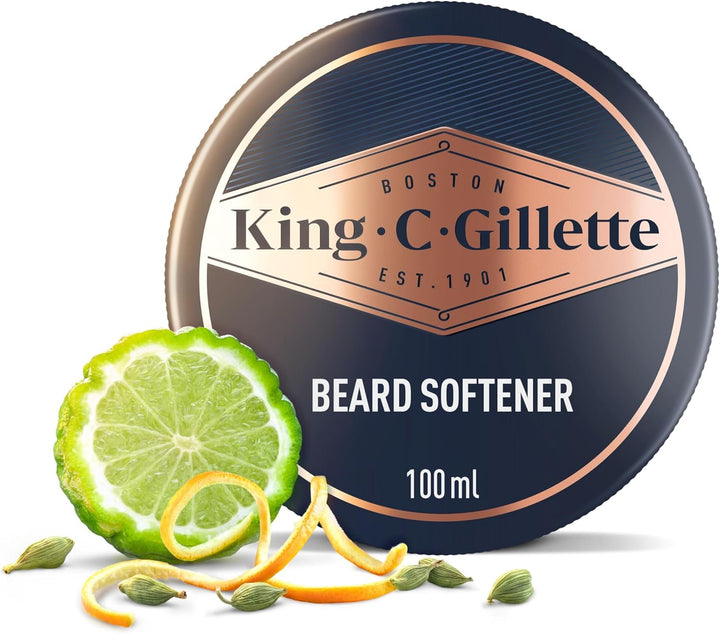 Men'S Beard Softener, Lightweight & Deep Beard Conditioning, Infused with  Signature Scent with Notes of Sandalwood, Cedar, Bergamot, Cardamon Seeds & Mandarin, 100Ml