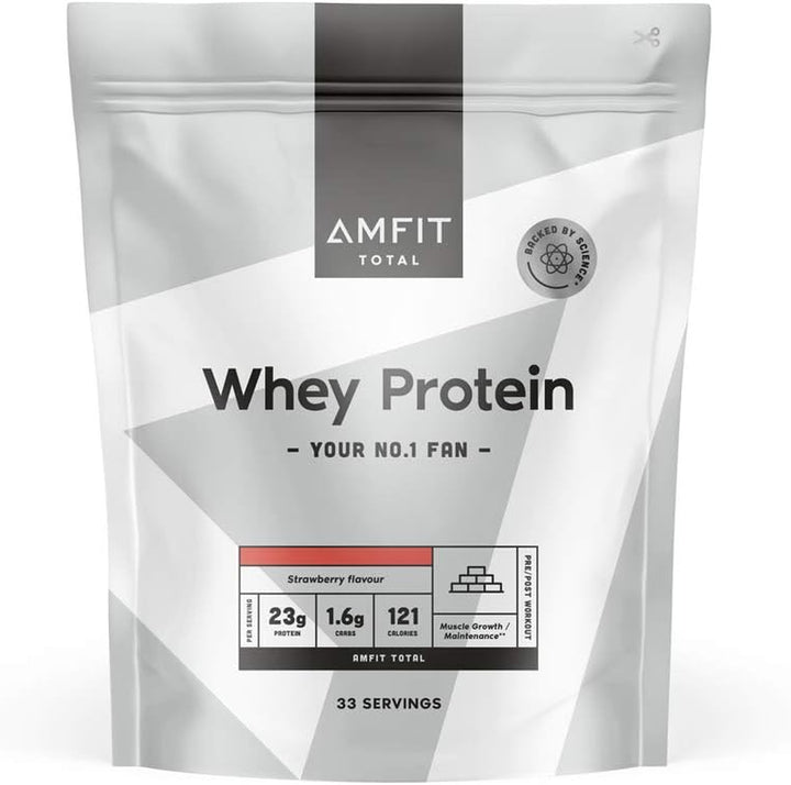 Amazon Brand:  Whey Protein Powder, Vanilla, 33 Servings (Pack of 1)