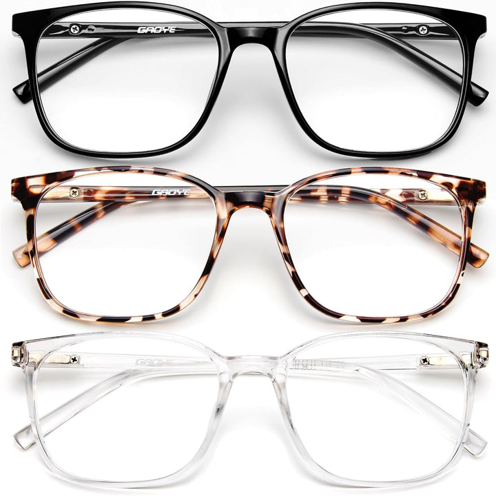 Ultralight Blue Light Glasses for Women - 99% Protection Computer Glasses for All Day Comfort - anti UV Glare & Eyestrain