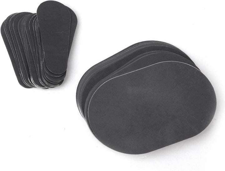 Ultra-Fine Nano Sand Hair Remover, 80-Pack Exfoliating Abrasive Paper Pads for Facial and Body Hair Removal