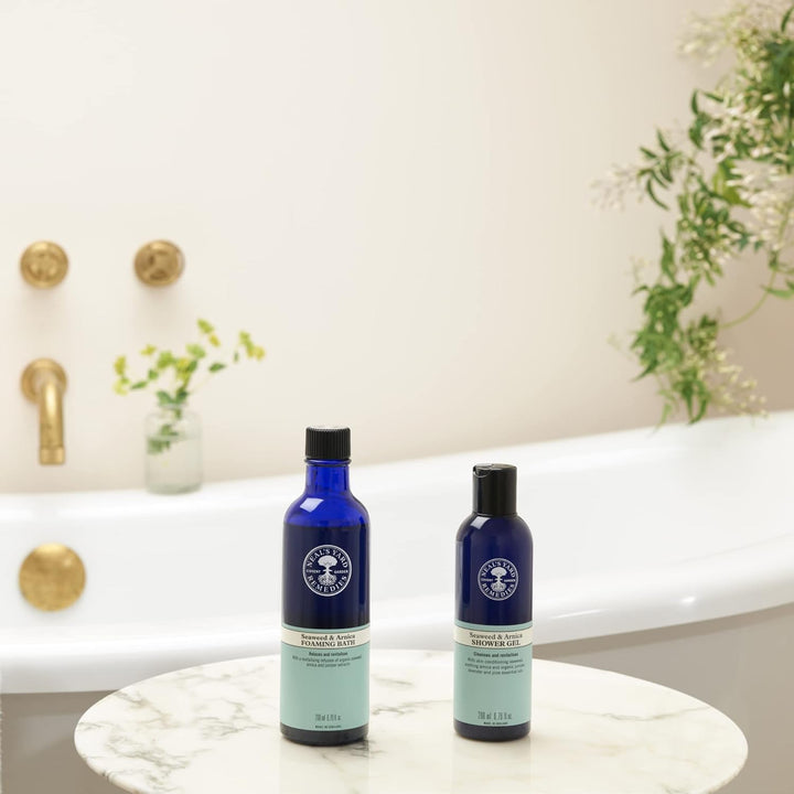 Seaweed and Arnica Foaming Bath | Ease Tiredness & Restore Vitality | 200Ml