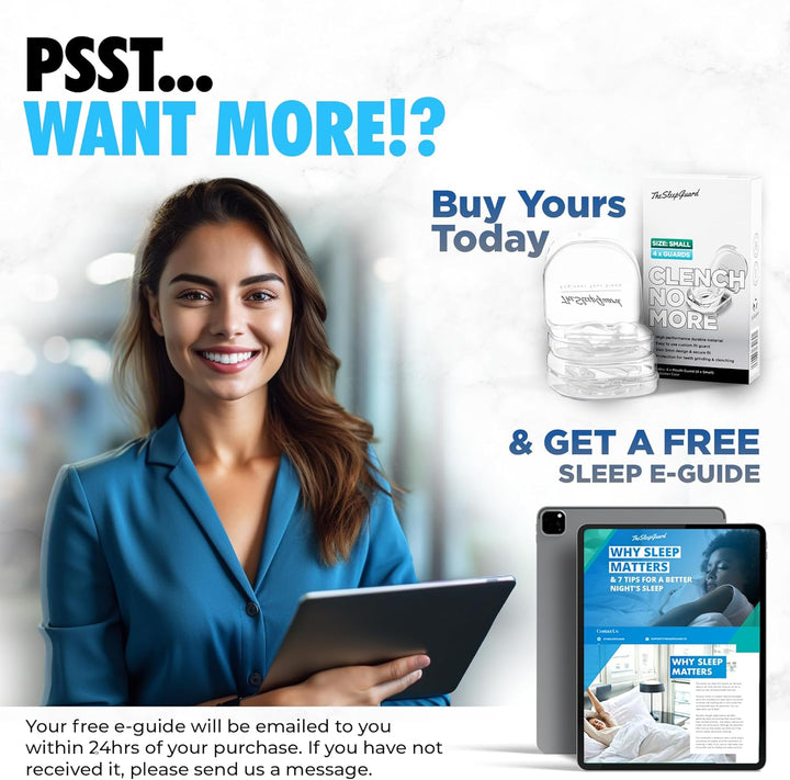 Mouth Guard for Clenching Teeth at Night [Pack of 4, Small Size - Women] – Custom Night Guards for Teeth Grinding – Nighttime Protection during Sleep for Adults