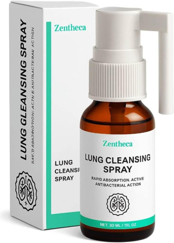 Zentheca Lung Cleansing Spray, Zentheca Lung Sprays 30Ml, Medivita Lungcleansingspray (1 Pc)