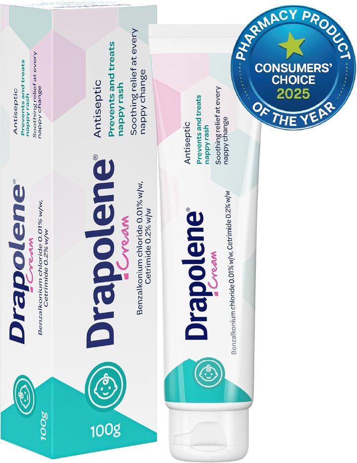 ® Cream 100G Tube | Prevents and Treats Nappy Rash | Soothes and Protects Baby'S Bottom from Newborn Onwards