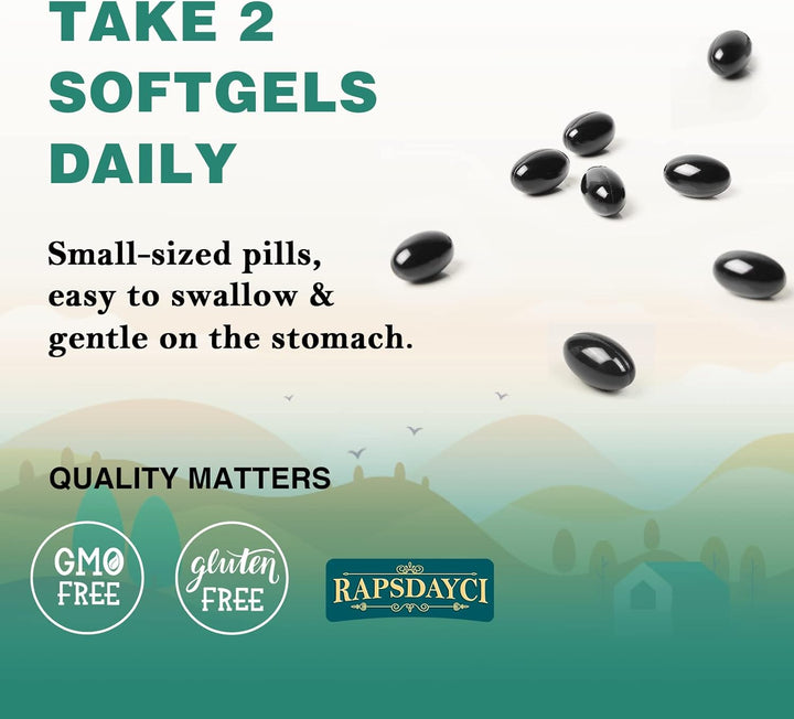 Liposomal Fisetin with Quercetin - High Potency 1200Mg per Serving Combo Antioxidant Supplement for Optimal Health - 60 Softgels per Bottle (Pack of 2)