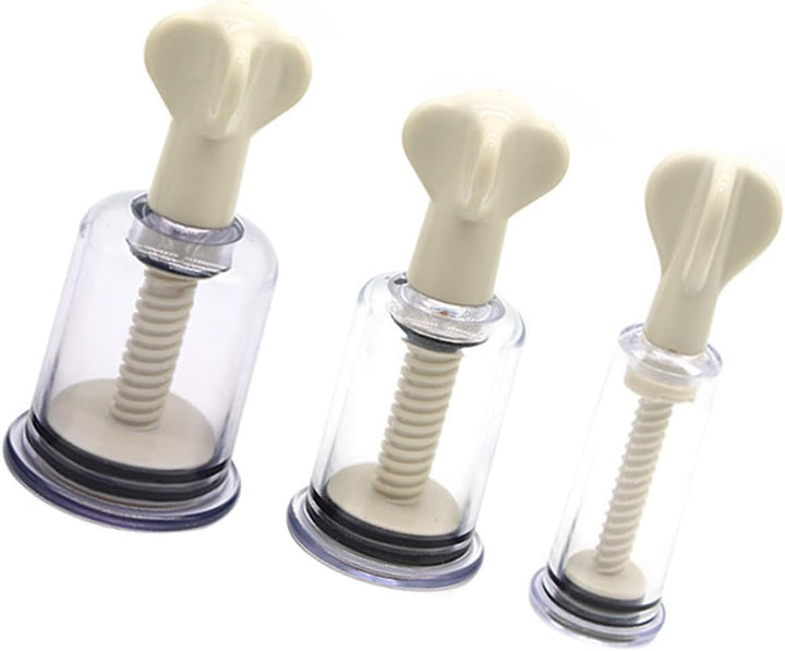 Cupping Set,Sucker, 2 Pcs Cupping Therapy Set,Vacuum Twist Suction Cupping,Vacuum Cupping Therapy,For Relaxation Pain Relief (Black, M)