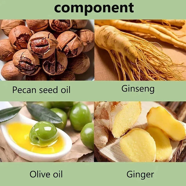 Gentle Plant-Based Quick-Use Hair Dye, Natural Plant Extract Hair Dye with Hair Mask, for the Elderly and Young People to Accurately Cover Gray Hairs (Grey)