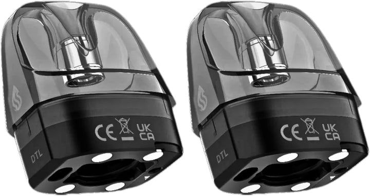 Vaporesso Luxe XR Pod [DTL - Large] 2 Pack - COMPATIBLE WITH: Vaporesso Luxe X Kit, Luxe X2 Kit, Luxe XR Kit, Luxe X Pro Kit, Luxe XR Max Kit and GTX Coils - Bottom-Fill, DTL Vaping - Nicotine Free