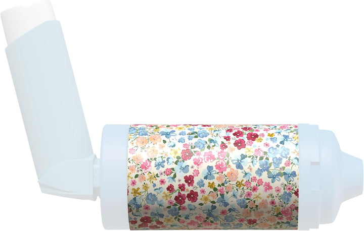 Spacer Cover in over 30 Designs – Vegan Leather Spacer Case for Kids and Adults – Handmade in England (Aint Easy Being Wheezy, Aerochamber plus Flow-Vu)