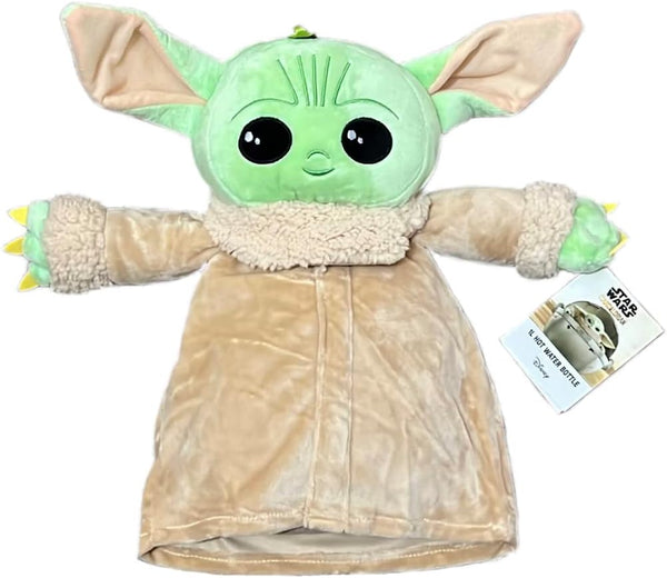 Primark Disney Star Wars the Mandalorian Baby Yoda Grogu the Child Hot Water Bottle 1L, Multi, Medium