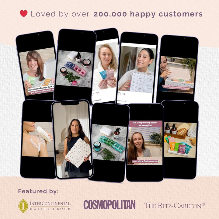 Shower Steamers Set, 16 Pieces, 8 Scents, European Quality, Aromatherapy, Unique Spa Stress Relief, Pamper Gift for Women, Men, Birthday, Mum, Advent Calendar Stocking Fillers