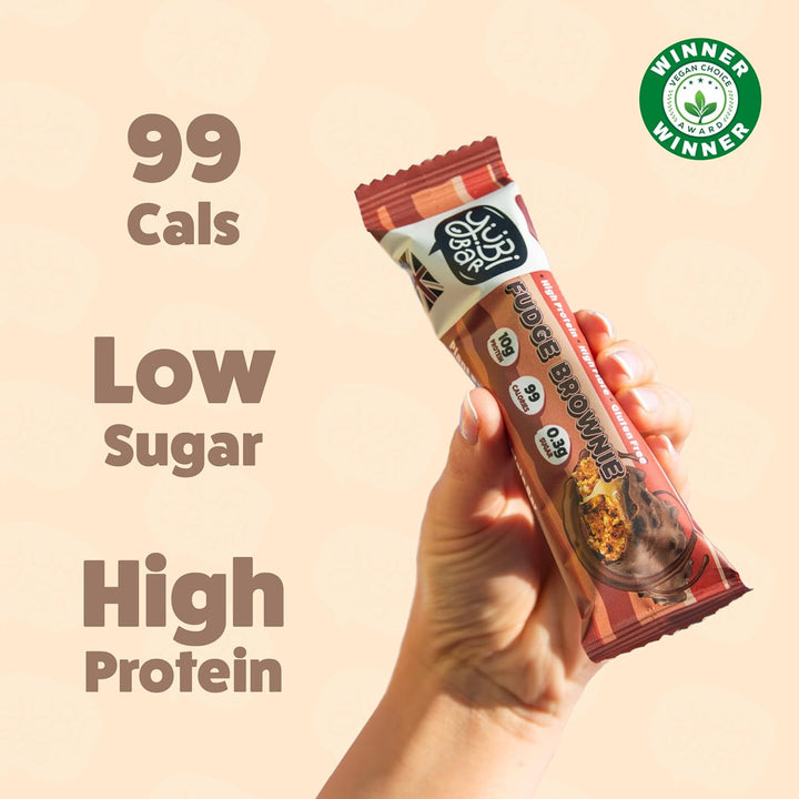 Yubi Mix Variety Box 12 Pack - Protein Bars - 99 Calories, High Protein, High Fibre, Low Sugar, Gluten Free and Dairy Free - Healthy Snacks/Nutrition Bar - Chocolate Bars - 420G