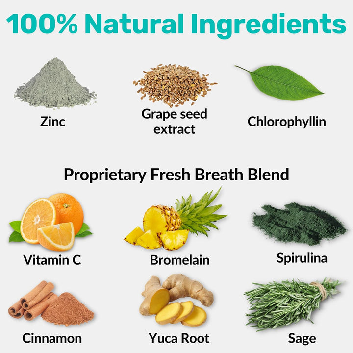 Dental Formula Water Additive for Dogs & Cats - Clean Teeth, Healthy Gums & Fresh Breath - Manage Plaque & Tartar Build-Up - Fuss-Free - No Brushing Needed - Cat/Dog Mouthwash & Oral Health