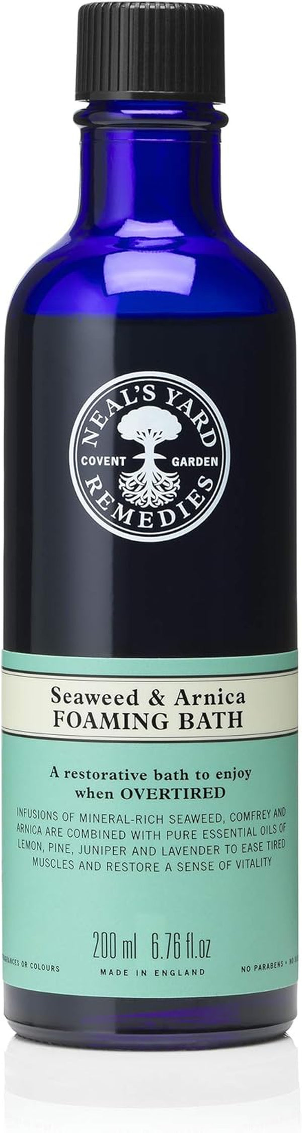 Seaweed and Arnica Foaming Bath | Ease Tiredness & Restore Vitality | 200Ml