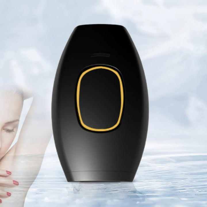 At-Home Laser Hair Removal Handset, 5Min Laser Removal, Apply Any Body Part (Black)