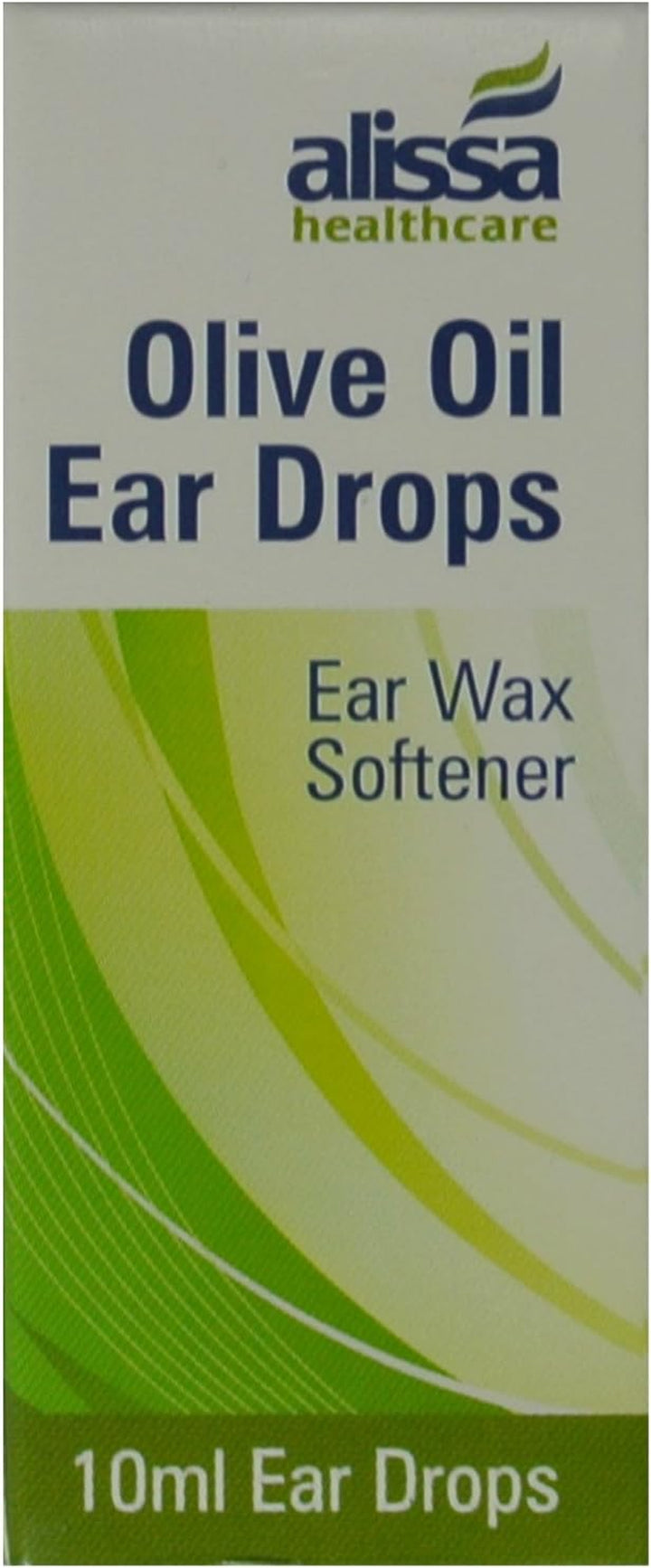 5 X Olive Oil Ear Wax Drops Softens Removes Wax 10Ml (5 Packs)