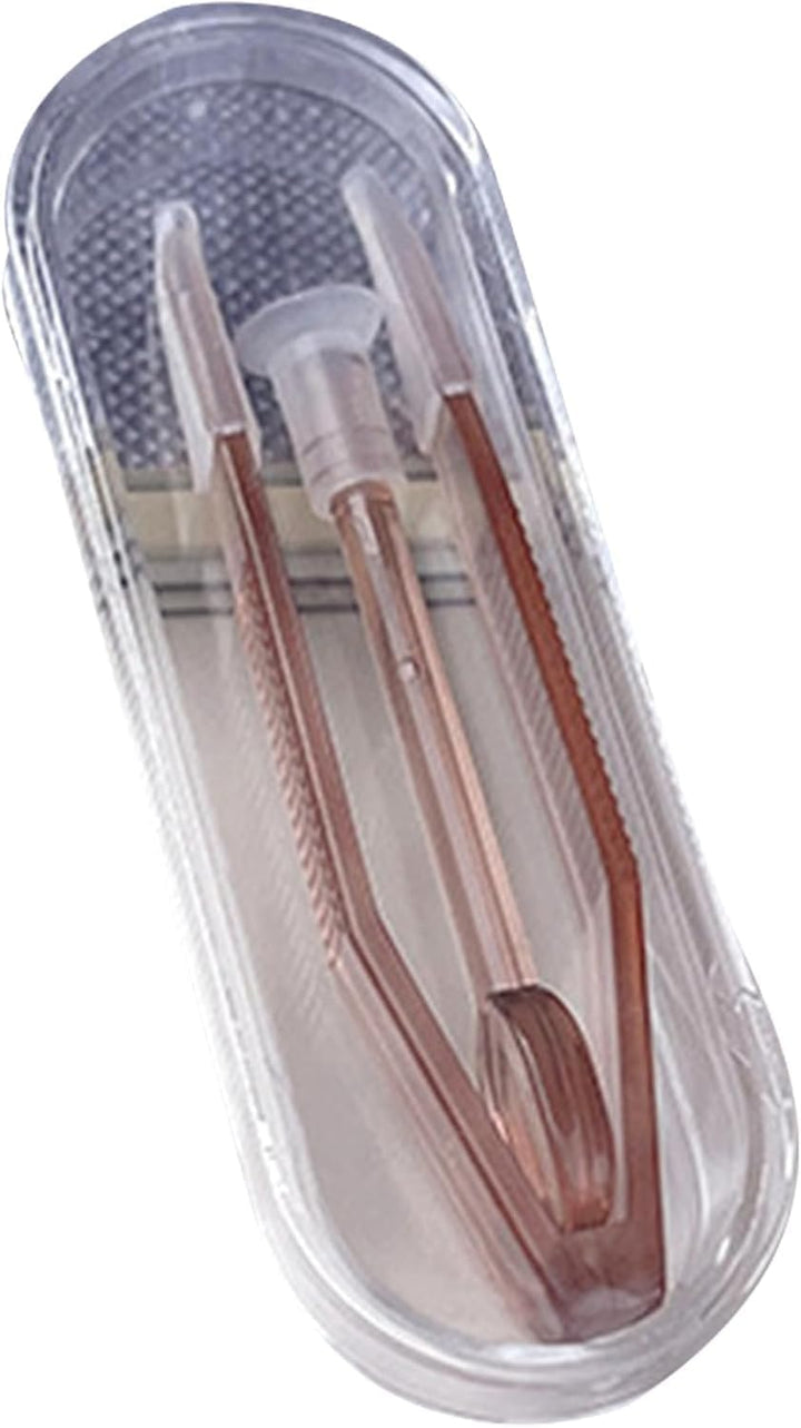 Purple Practical Contact Lens Insertion and Removal Tool Set Practical Equipment Supplies for Students Office Workers House Contact Lens Wearing Tool Kit Lens Care