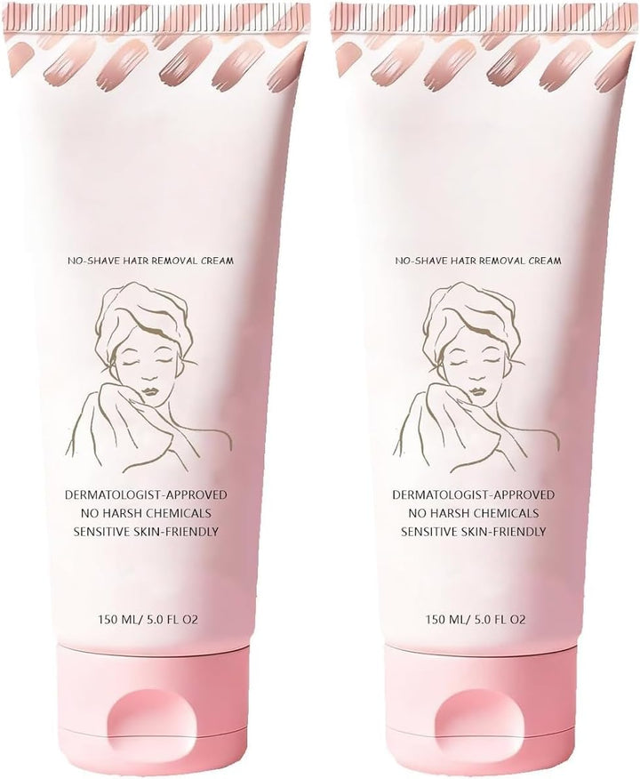 No Shave Hair Removal Cream, Suitable for Sensitive Skin, Fast and Gentle, Moisturizes and Nurtures Skin, Leaving It Soft and Protected after Hair Removal,1Pcs