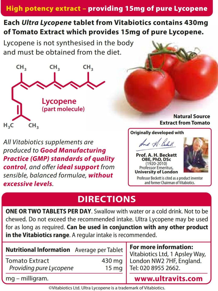 Lycopene - 30 Count (Pack of 1)