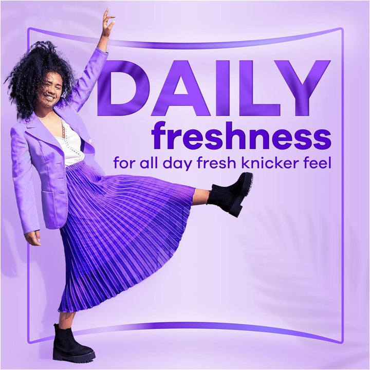 Daily Fresh Slim Flexistyle Normal Panty Liners 26 Liners, Odour Lock, Feel Nothing but Fresh & Protected