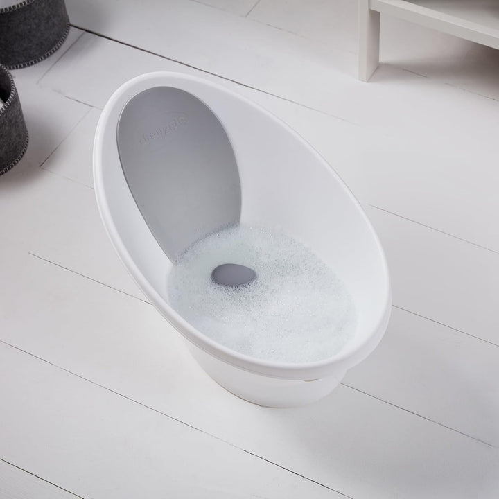 Pebbly Baby Bath Thermometer – Digital Water Thermometer with Easy-Read Light up Display – Safe, BPA Free, Suitable from Birth – Baby Essentials for Newborn Bath Time