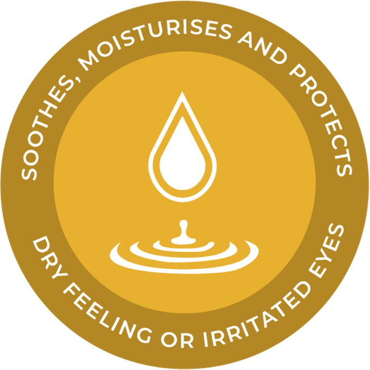 Intensive Triple Action Eye Drops for Dry, Tired & Irritated Eyes - Refreshing & Moisturising Eye Drops with Liposomes, Hyaluronate and Vitamin E, Suitable for Contact Lens Users, 10Ml