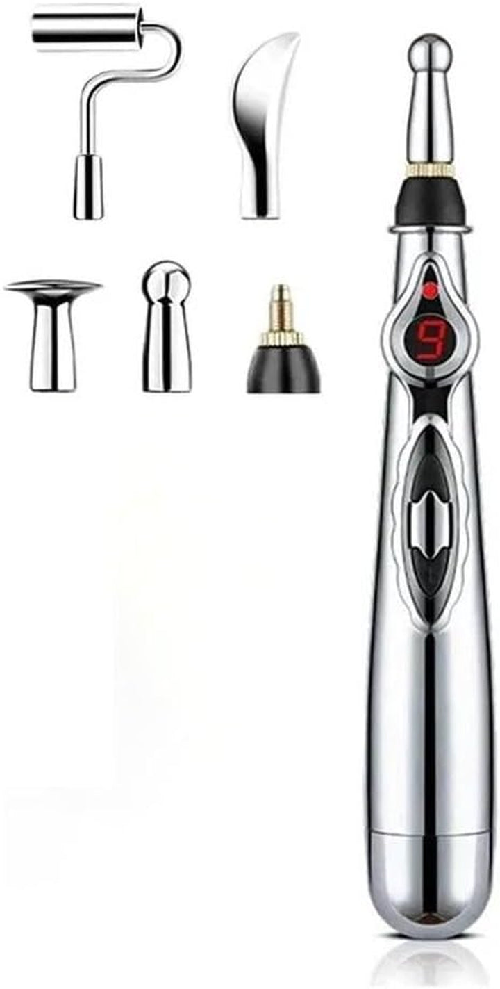 Electronic Acupuncture Pen Acupuncture Point Pen Acupuncture Point Pen Meridian Energy Meridian Pen Massage Pen Acupuncture Acup(2 Heads)