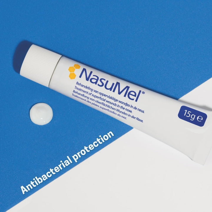 Nasal Ointment with Pure Honey – for Wounds and Crusts in the Nose – Irritated Nasal Mucosa- 15 G