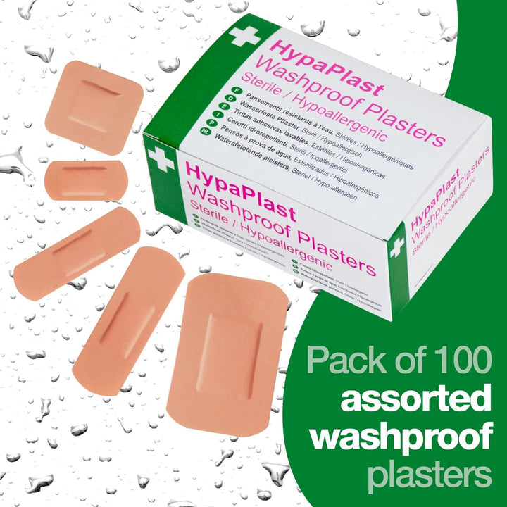 Hypaplast Pink Washproof, Assorted (100) Sterile Hypoallergenic
