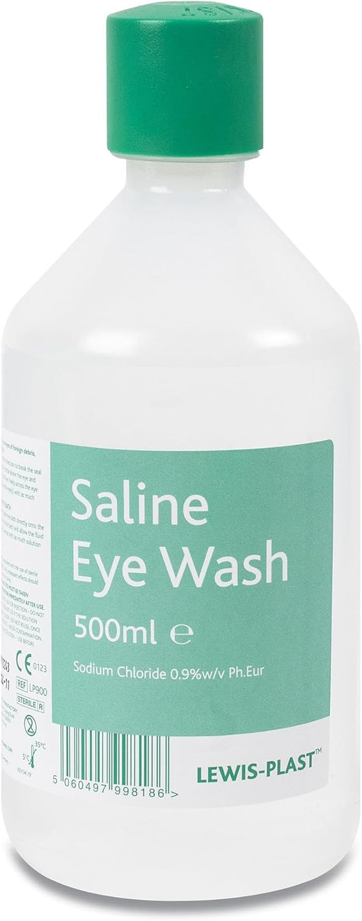 Saline Eye Wash Solution, 500Ml Bottle for Safe and Effective Eye Care