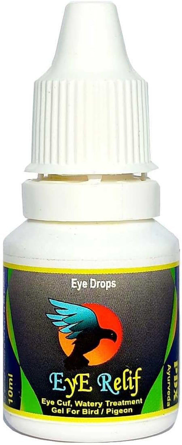 Eye Relief Drops for Birds Pigeon, Treatment for Watery Eyes and Mucus, 5-10 Ml Product by  (5Ml)