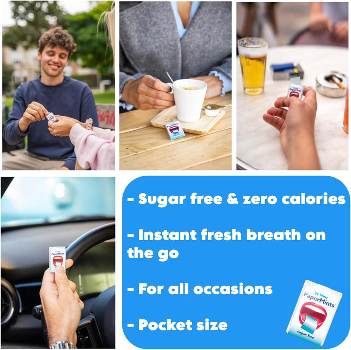 Fresh Breath Strips One Box of 24 Pocket-Packs (24 Strips per Pocket-Pack)