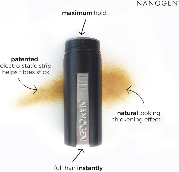 Hair Fibres, 30 G, Dark Brown