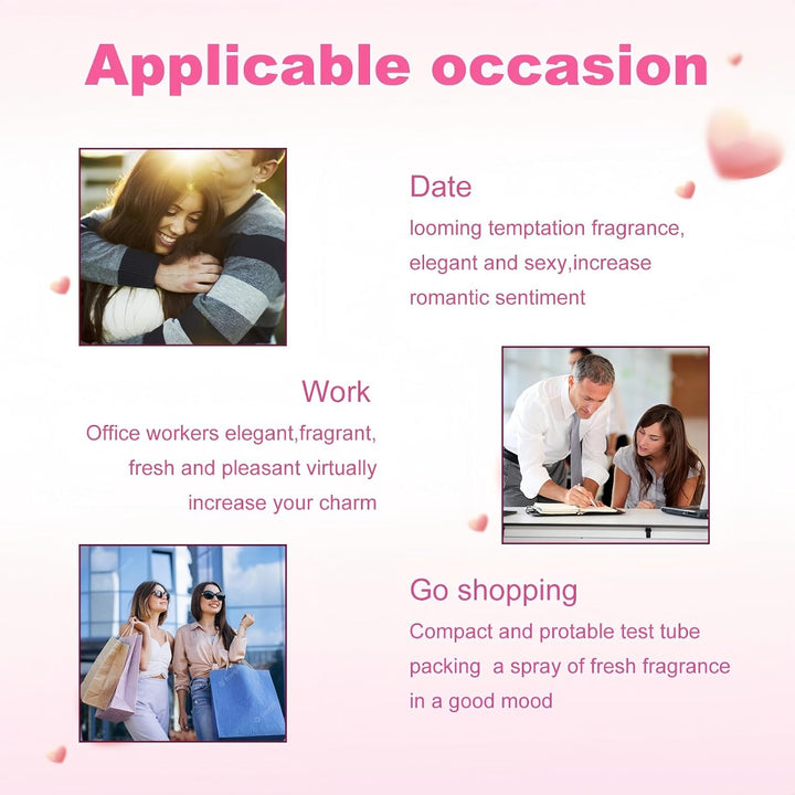 Long Lasting Hair Perfume for Women,Hair Fragrance & Body Mist Spray with Nourishing Chamomile Essential Oil,Hydrating Shine Perfume to Eliminate Odours & Leave Hair Soft,50Ml