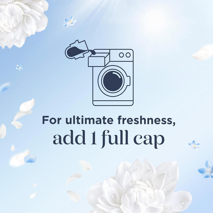 Pure Sensitive Fabric Conditioner Dermatologically Tested Gentle Next to Sensitive Skin 160 Washes (4.8 L)