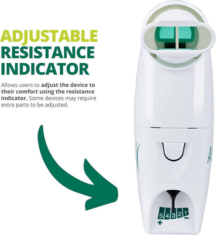 OPEP Natural Phlegm and Mucus Clearance Device - Lung Exercise Therapy Unblocks and Expands Airways Helping to Improve Breathing and Reduce Cough