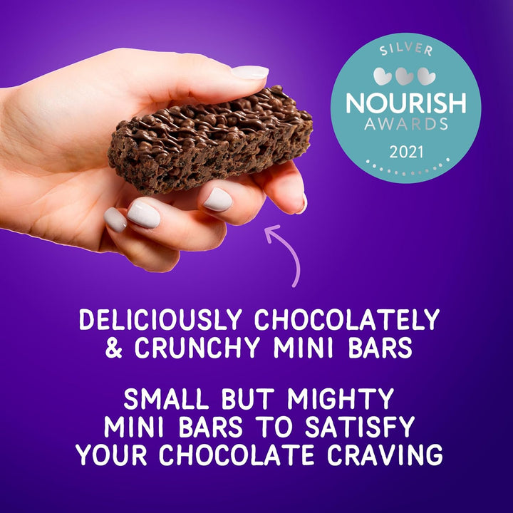 64 Calories Belgian Chocolate Mini Bars (12X19G) Diabetic Chocolate Keto Snack, 1 Net Carb Low Sugar Crunch Cake, Diabetic Sweets Biscuits, Low Calorie Snack, No Added Sugar, Fitbakes