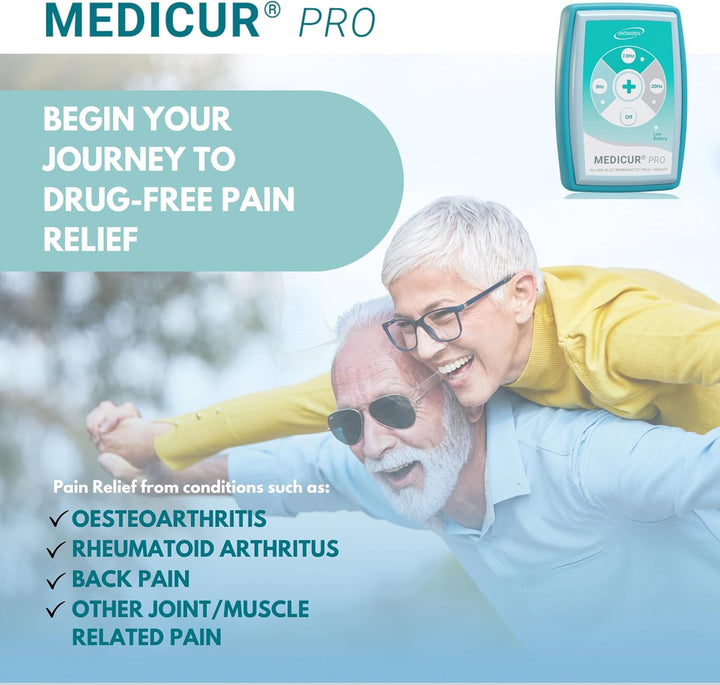 Pro - Pulsed Electro Magnetic Field Therapy (PEMF) Device for Natural Pain Relief - Advanced Electromagnetic Therapy for Men and Women by Snowden