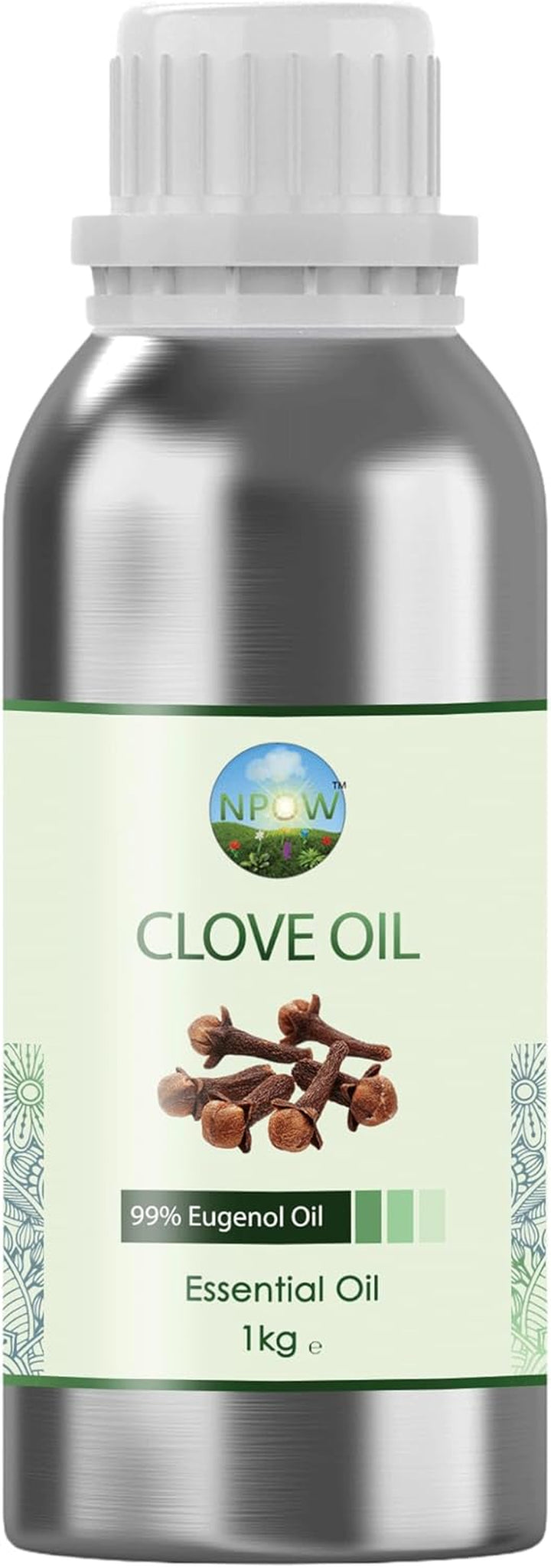 Clove Oil for Toothache Pain Relief for Adult – Oil of Cloves for Toothache Natural Dental Solution, Clove Bud Oils, Cloves Extract for Oral Care, Tooth Pain Relief and Dental Health - 10Ml