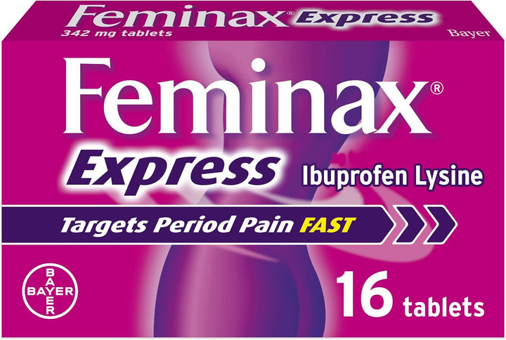 Express with Ibuprofen and Lysine - 342 Mg X 16 Tablets