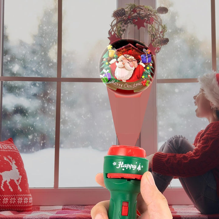 Christmas Light Projector for Kids - 24 Different Projection Designs, Magic Kids Lantern, Room Decoration Spotlight, Projector with for Kids Parties | Projector Flashlight