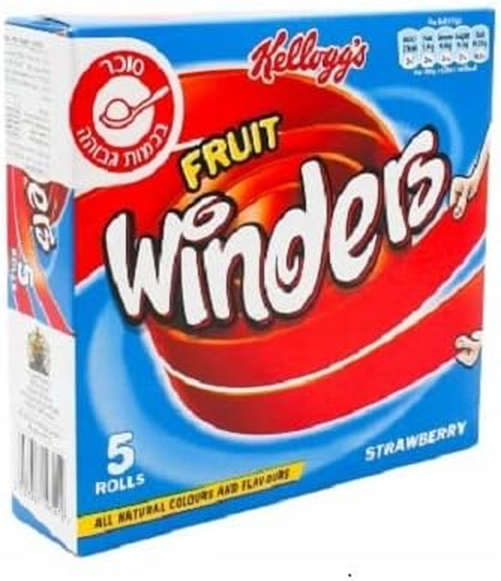 Kellogg'S Fruit Winders Strawberry Snack 5 X 17G