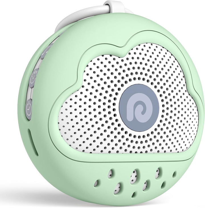 White Noise Machine, Portable Sound Machine Baby Features Powerful Battery, D11Max Sleep Aid Sound Machine for Baby Adults 21 Soothing Sounds for Sleeping Nursery Travel Gift USB Rechargeable