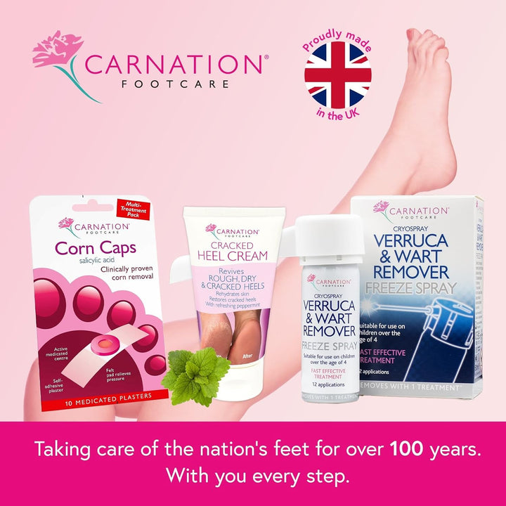 Corn Caps X 10, All-In-One, Salicylic Acid Paste with Soft Felt Corn Ring. Relieves Pressure and Pain. One Step Application.